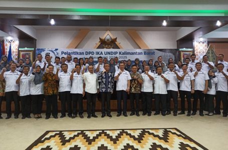 Pelantikan DPD IKA UNDIP Kalimantan Barat Masa Bhakti 2020-2025