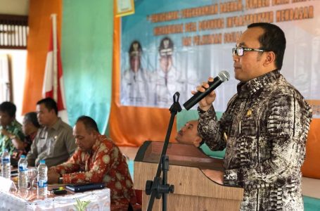 Wakil Bupati Kubu Raya, Sujiwo Tekankan Perbaikan Infrastruktur Di Kecamatan Terentang