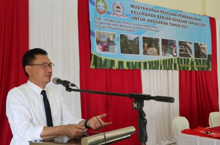 Musrenbang Kelurahan Banjar Serasan Fokus Jalan dan Drainase Lingkungan