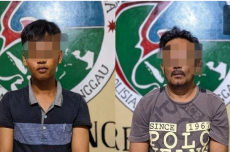 Resnarkoba Sangau amankan dua orang tersangka Pelaku tindak pidana Narkoba