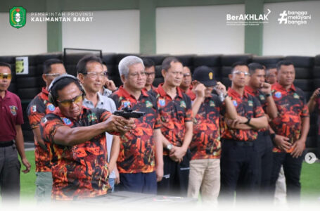Pj Gubernur Harisson Hadiri Kejuaraan Menembak HUT Kodam XII/TPR